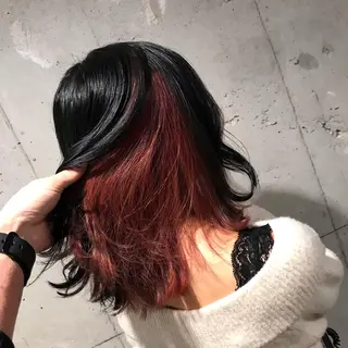 ミディアム カラー エクステ/ケア カラー/KOICHIのヘアスタイル