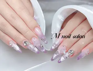 ネイル M🌷nail 長さだし専門店のネイルデザイン