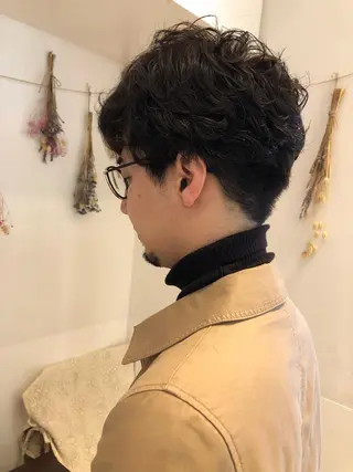 パーマ メンズ はだゆうき @hadadan08のヘアスタイル