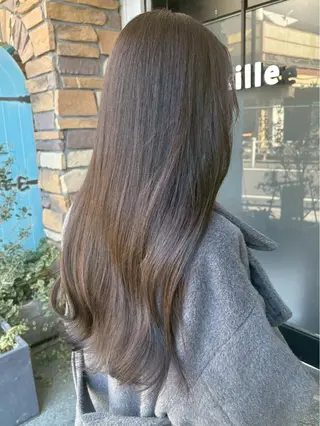 ロング カラー ハイトーン/韓国風/ 艶髪/吉祥寺のヘアスタイル