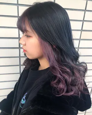 ロング カラー 2nd所属・🤍2nd🤍田所 美希のヘアスタイル