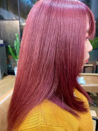 ロング カラー 特殊カラー特化 ✂️SHIAN フジのヘアスタイル