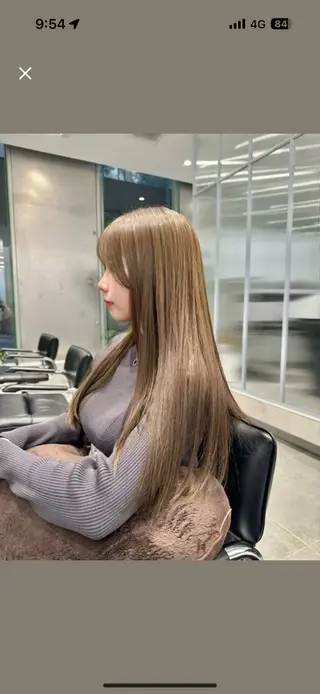 カラー 艶髪/透明感カラー /ゼンのヘアスタイル