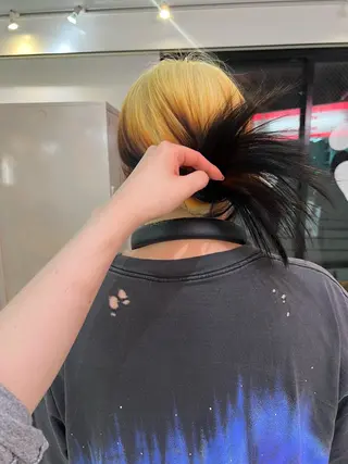 ミディアム 💥ウルフカット デザインあんな💥のヘアスタイル