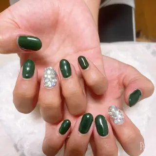 ネイル The Best Beauty受付担当のヘアスタイル