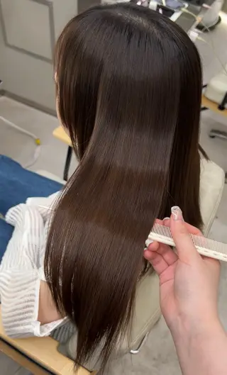 ミディアム i. +SAPPORO所属・縮毛矯正/ 艶髪♡/AYAKAのヘアスタイル