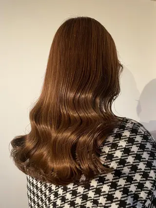 ロング カラー ヘアアレンジ マツエク・マツパ 透明感カラー/推しカ ラー☁️JURAのヘアスタイル