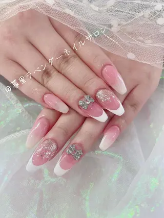 ネイル ラベンダー💖日暮里 ルル💖ネイルのネイルデザイン