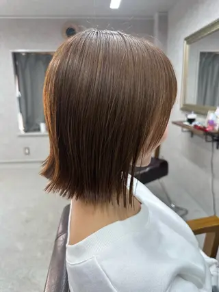 ミディアム カラー Lien 深井店のヘアスタイル