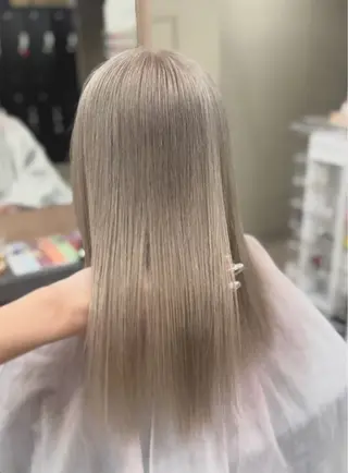 ミディアム カラー ハイトーン&エクステ 横浜/RIEのヘアスタイル