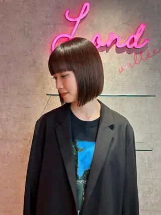 ショート 原宿/ボブ/髪質 改善/レイヤー/優希のヘアスタイル