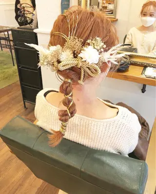 ヘアアレンジ 江原 彩華のヘアスタイル