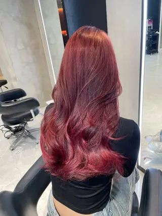 ロング 韓国ヘア🇰🇷 YURIYAのヘアスタイル