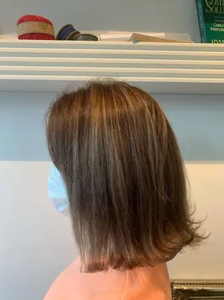 ミディアム 大宮/山口 竣也のヘアスタイル