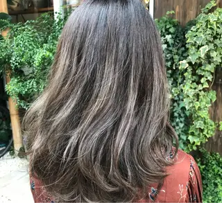 セミロング カラー 【お悩み解決】 松尾一気のヘアスタイル