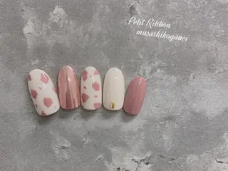 ネイル ネイルPetit Ribbonのネイルデザイン