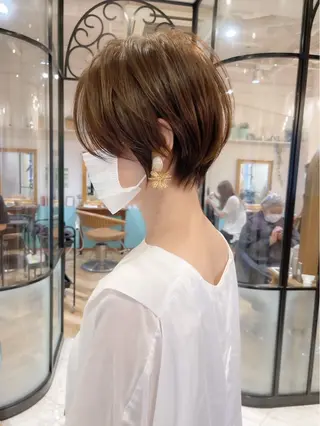 ショート カラー ヘアアレンジ 久米 春輝のヘアスタイル