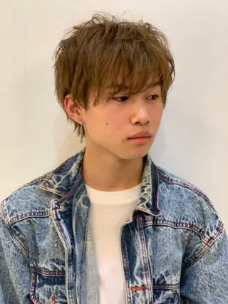 ショート カラー メンズ トータルビューティー K:R鶴川のヘアスタイル