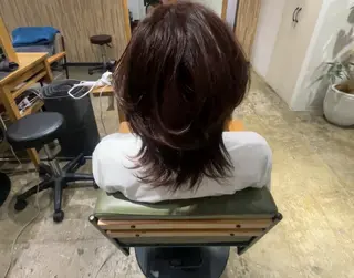 カラー 【高田馬場】 小岩太陽☀️のヘアスタイル