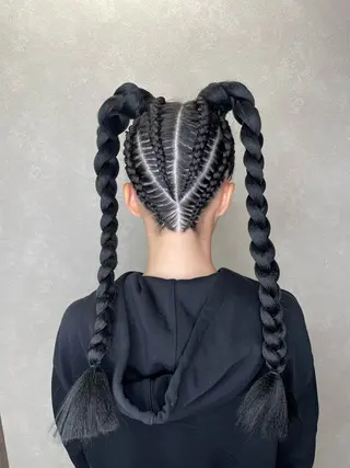 ロング エクステ＊美髪サロン KR2S河内長野店長のヘアスタイル