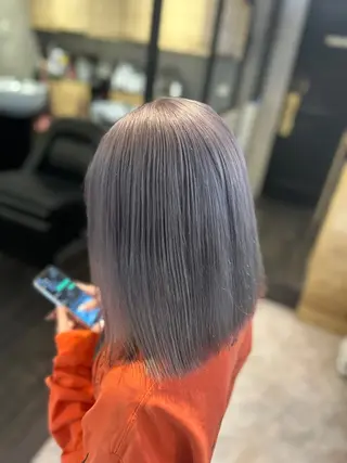 カラー 菊池 凛のヘアスタイル