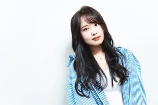 ロング カラー シェアハピ ヤマモトのヘアスタイル