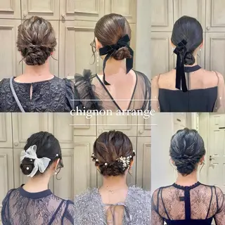 ヘアアレンジ ハイトーンカラー/ 長さだし🐇きょうかのヘアスタイル