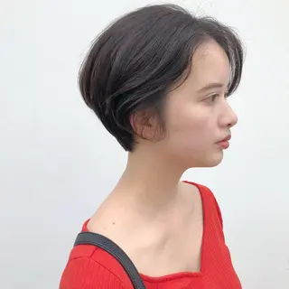 ショート カラー 榎園 由美のヘアスタイル