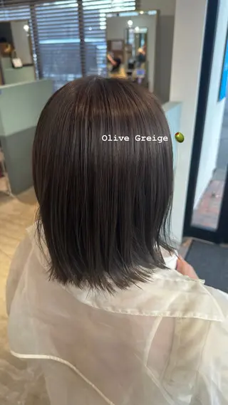 ミディアム 坂庭 美夢のヘアスタイル