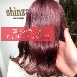 ロング 亀川蓮 Agu hairのヘアスタイル