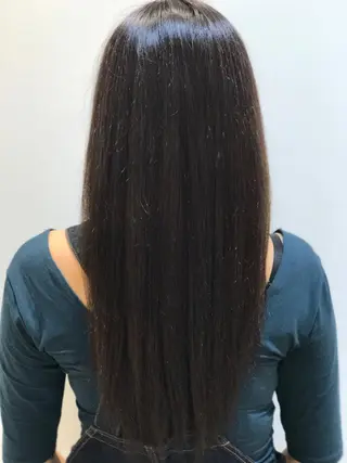 ロング パーマ 髪質改善/茅ヶ崎 マツモト リョウのヘアスタイル