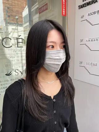 セミロング 🎀推し活美容師 西川芽依🎀のヘアスタイル