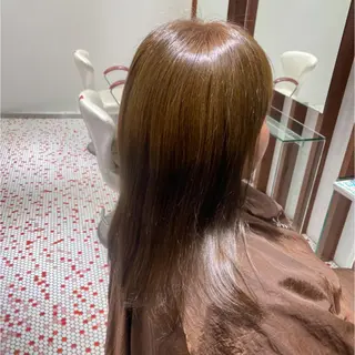 ロング カラー 中谷 明日香のヘアスタイル