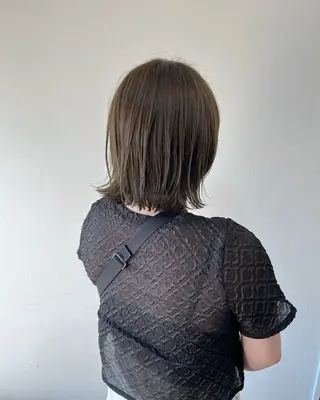 ミディアム カラー Trico Antique【トリコアンティーク】所属・暗髪とオリーブ🌿 渡辺拓人のヘアスタイル