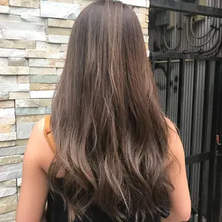 ロング カラー 🥛洒落髪小顔cut なら龍崎🥛のヘアスタイル