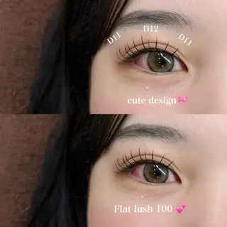 マツエク・マツパ BUNNYEYES RUMIのマツエク・マツパデザイン