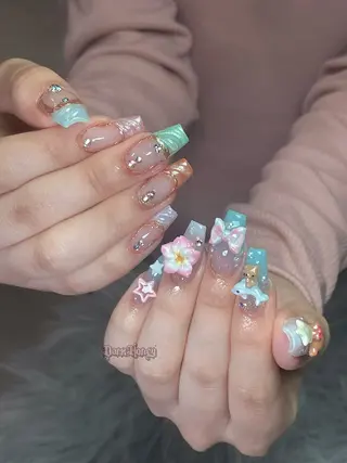 ネイル Dark honey スカルプ専門原宿店のネイルデザイン