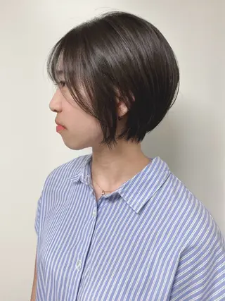 ショート モリオフロムロンドン原宿本店所属・ショート/ボブ/ハイ トーン/Nanahaのヘアスタイル