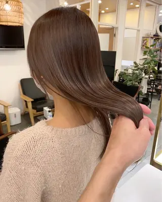 セミロング TYCHE GINZA所属・🍃服部 雅哉🍃銀座◎のヘアスタイル