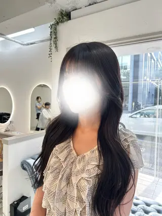 カラー 内藤 歩香🐈‍⬛🩶のヘアスタイル