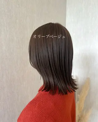 ミディアム 長尾ゆりの/ボブ/ ベージュ/ハイトーンのヘアスタイル