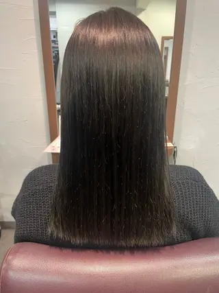 セミロング 村上 奈乃果のヘアスタイル