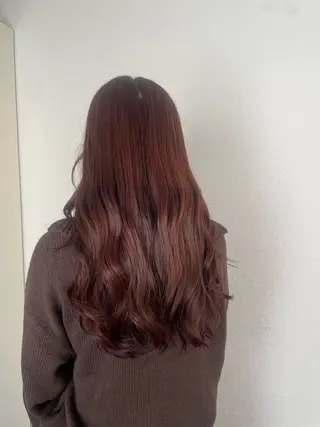 ロング カラー 艶・暖色カラー/ メンズ/名駅/ユキハのヘアスタイル