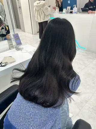 セミロング カラー ♡上品韓国髪♡ブラ ウン/SAYATOのヘアスタイル