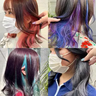 ミディアム カラー uros.所属・メンズパーマ/ エクステ🌞セナのヘアスタイル