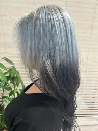 ミディアム カラー 💙まこと💙艶 カラー(Rico)のヘアスタイル