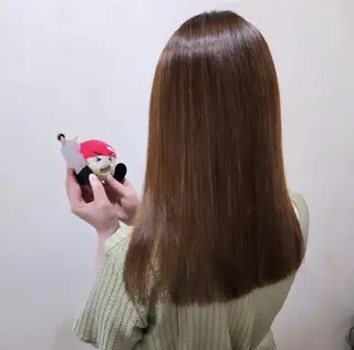 セミロング ️🩵美髪矯正 みおのヘアスタイル