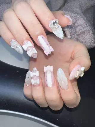 ネイル Lee Nails チップ長さだし専門店のネイルデザイン