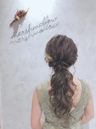 ロング ヘアアレンジ Takagi Nanamiのヘアスタイル