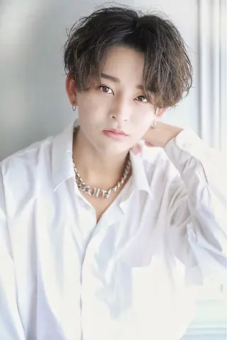 メンズ マツエク・マツパ 柔らかい縮毛矯正/ ボブ/北林のヘアスタイル